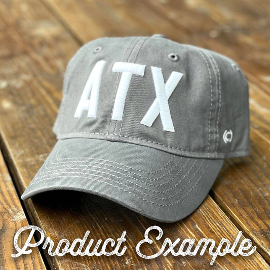 DAD HATS - Customize Code: Charcoal Cotton Hat