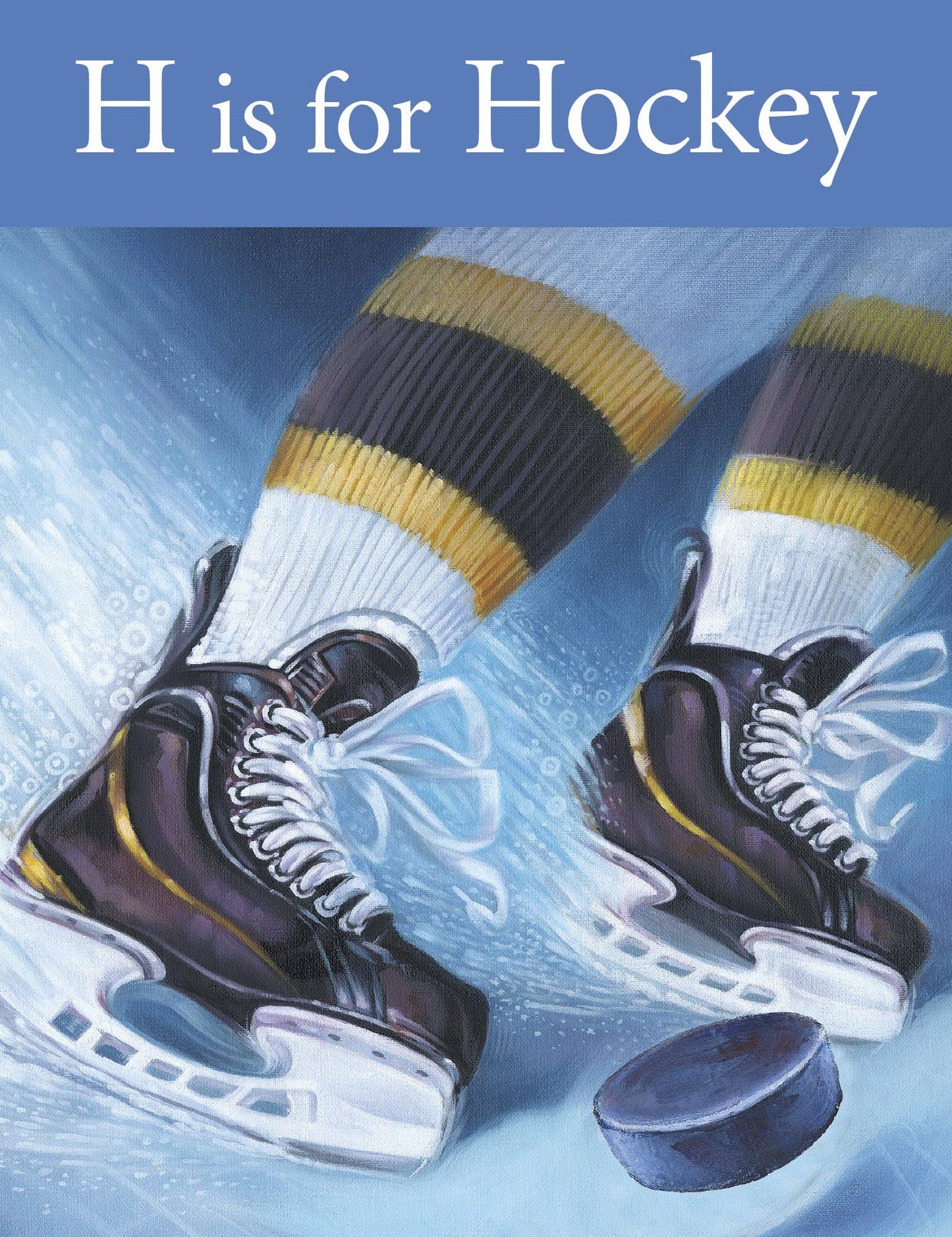 H is for Hockey board book