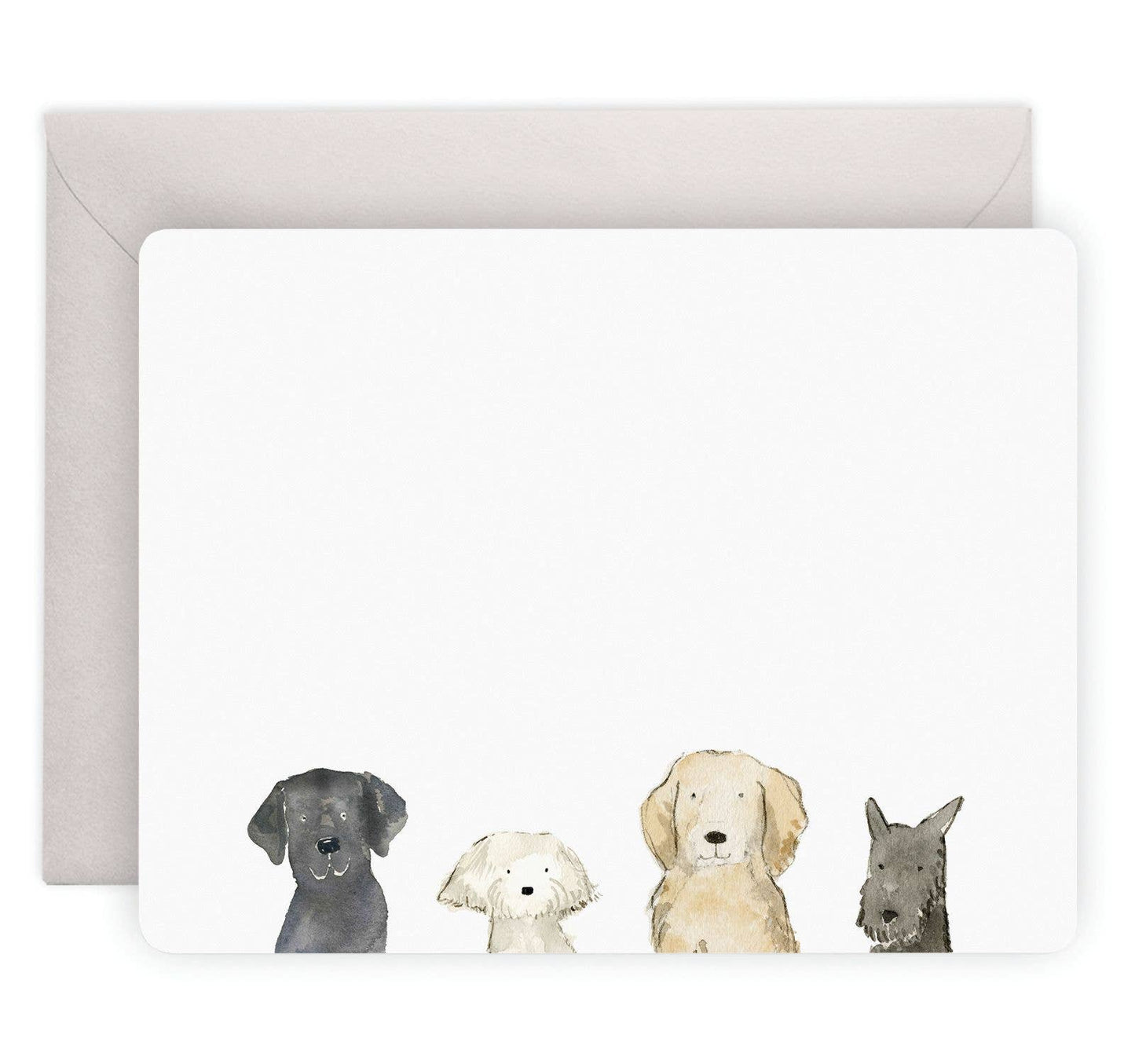 Dog Days Flat Notes (Boxed Set of 8)…flat notecard