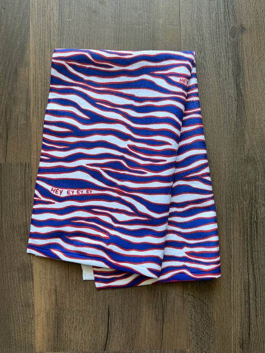Buffalo Zubaz Shout Hand Towel