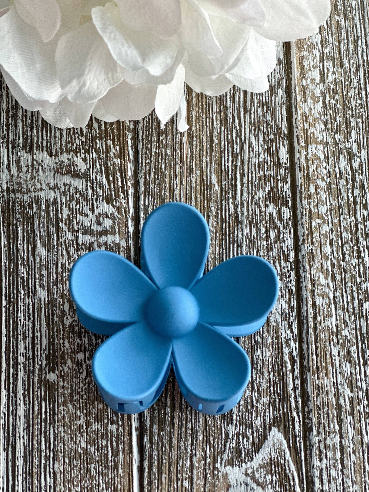 Flower Power "Dark Blue" Hair Clip… Daisy