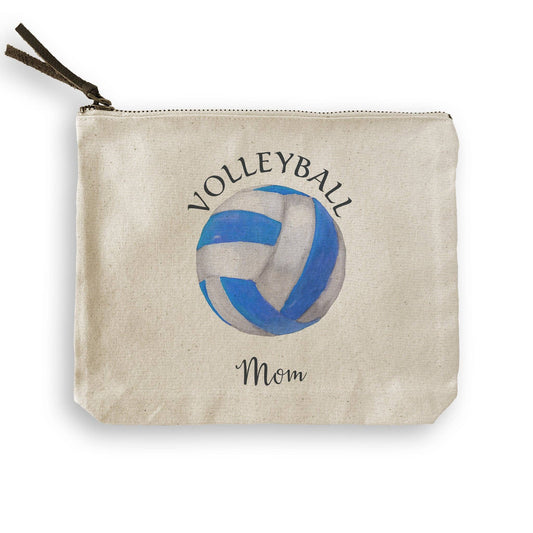 Volleyball Mom in Blue: - / Cosmetic Bag