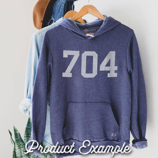 FLEECE HOODIES - Must Customize Code: Medium / Heather Navy