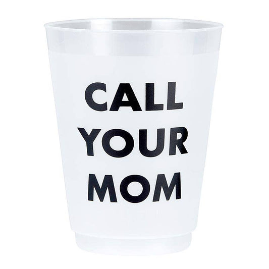 F2F-16oz Frost cup-Call Your Mom…8pk