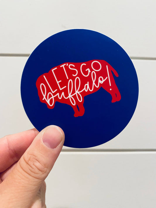 Let's Go Buffalo Sticker