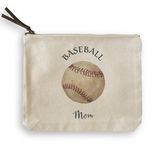 Baseball Mom: - / No, Keep Words / Cosmetic Bag