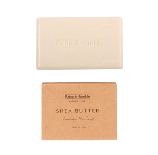 NATURAL SHEA BUTTER BAR SOAP