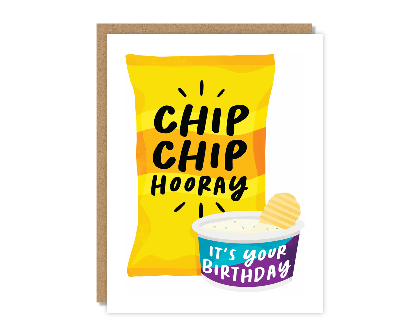 Chip Chip Hooray! Its Your Birthday Card