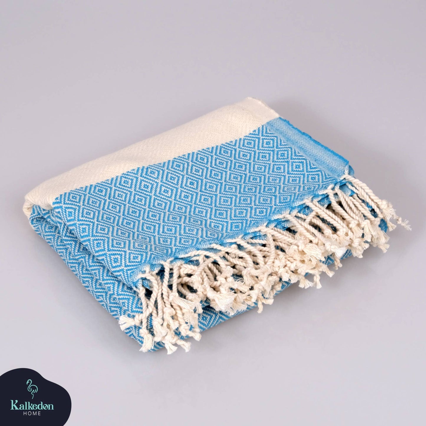 Turkish Towel | Peshtemal | Sand Resistant Beach Towel….Turquoise