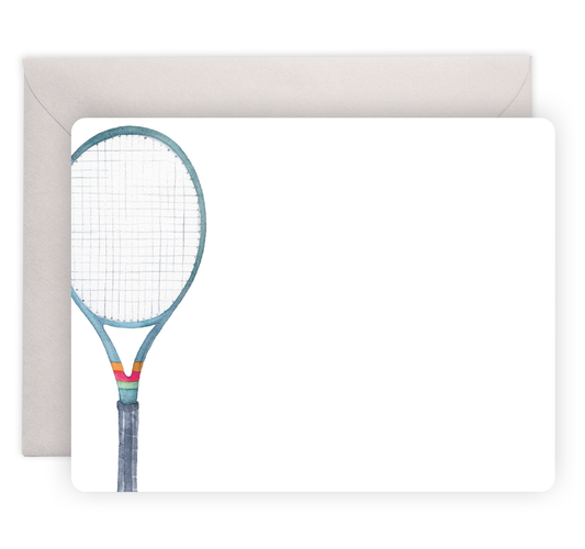Tennis Flat Notes | Boxed Notecards…flat notecard