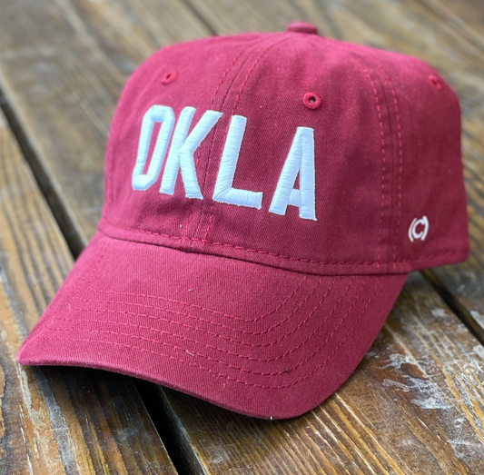 DAD HATS - Customize Code…code word….ROC…crimson